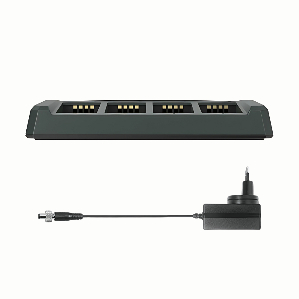 Hollyland 8-Slot Battery Fast Charging Case for SOLIDCOM C1 / C1 PRO Intercom Headsets with 8 Bay Storage Hub Portable & Durable Design