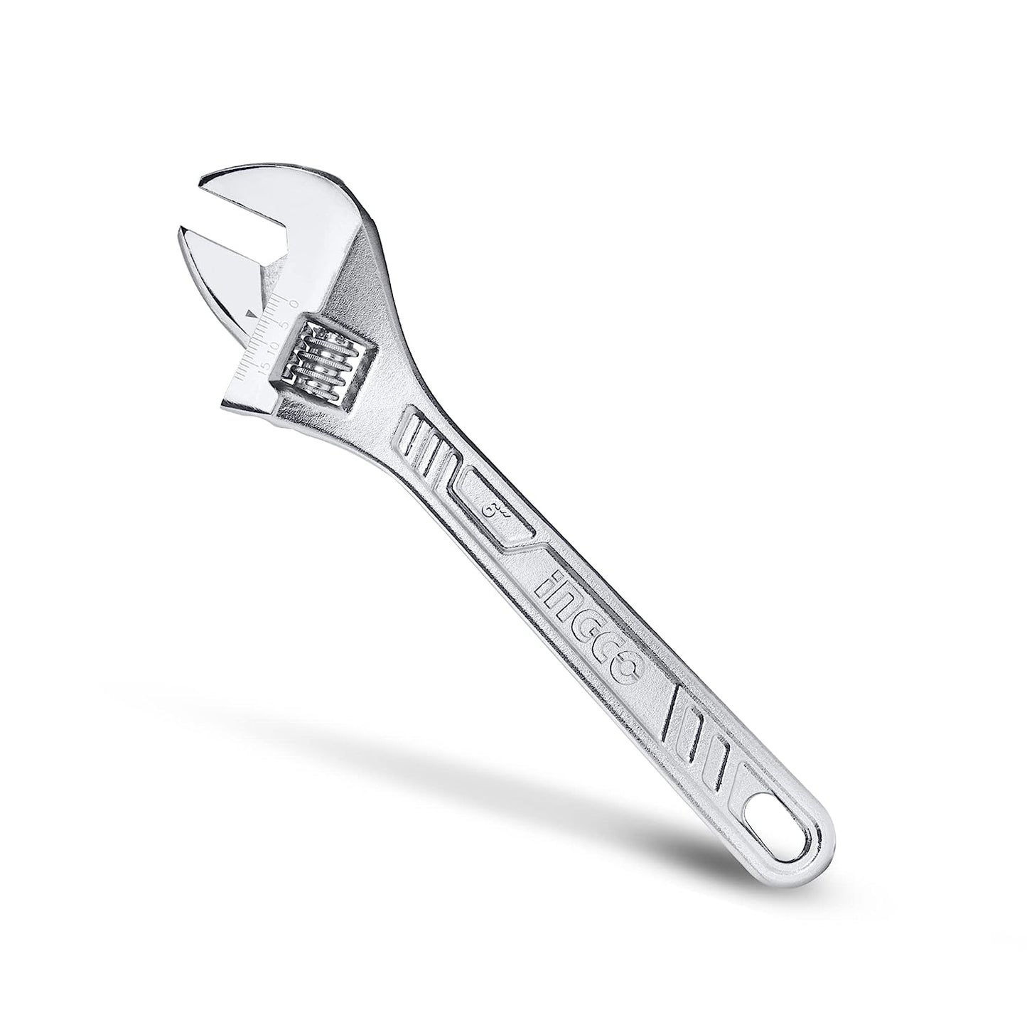 INGCO Adjustable Wrench and Multifunction Spanner (6") 150mm Gripping Fastener Nut & Bolts Enlarge Open Monkey Wrench | HADW131062