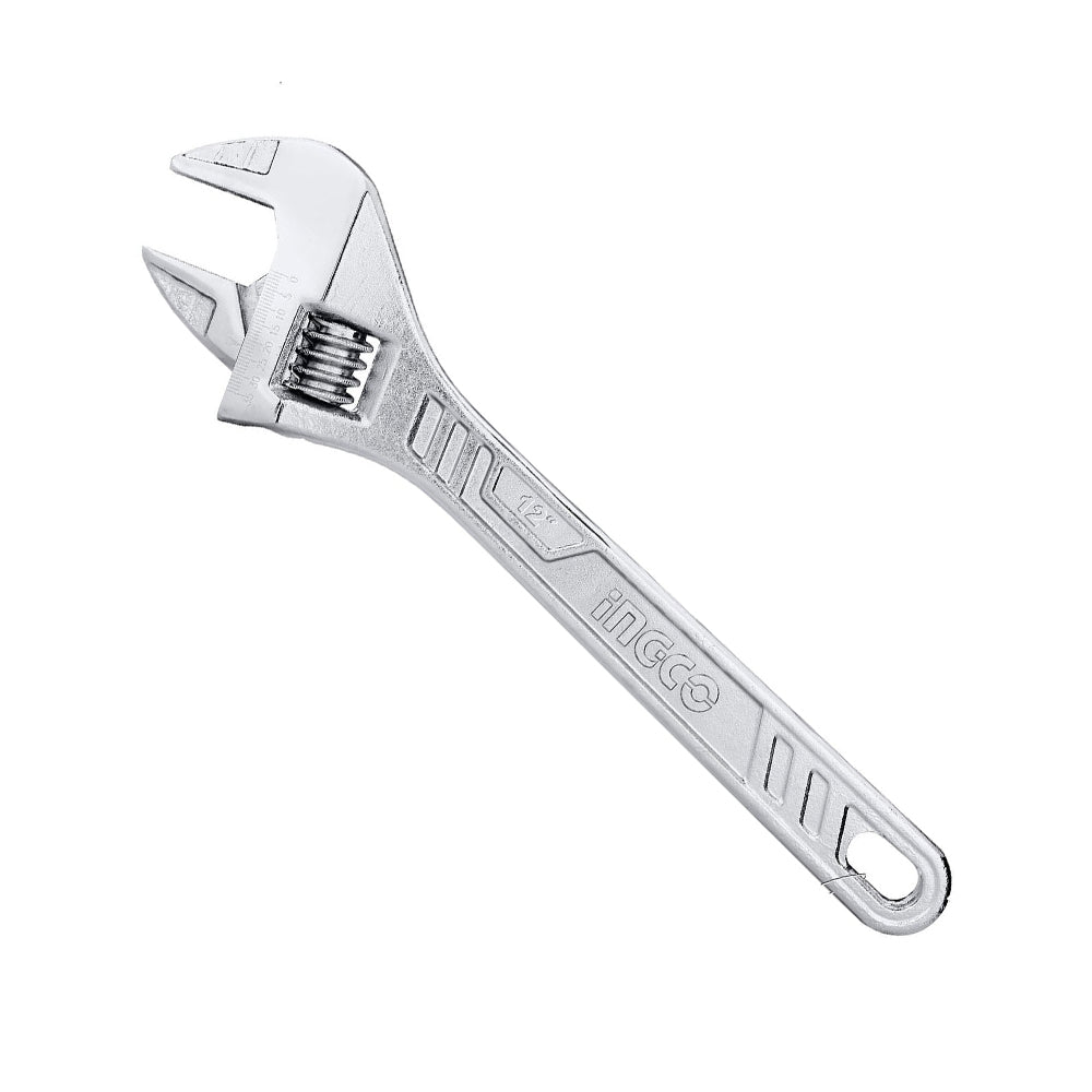 INGCO Adjustable Wrench and Multifunction Spanner (6") 150mm Gripping Fastener Nut & Bolts Enlarge Open Monkey Wrench | HADW131062