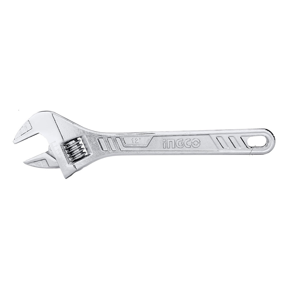 INGCO Adjustable Wrench and Multifunction Spanner (6") 150mm Gripping Fastener Nut & Bolts Enlarge Open Monkey Wrench | HADW131062