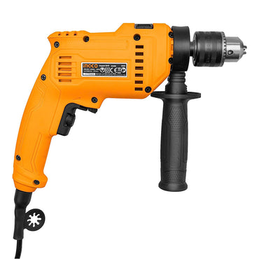 INGCO ID68016P 680W Electric Impact Drill SP Super Select with 3000rpm, Hammer Function, Forward/Reverse Switch, and Fixed Variable Speed for Metal, Wood, Concrete