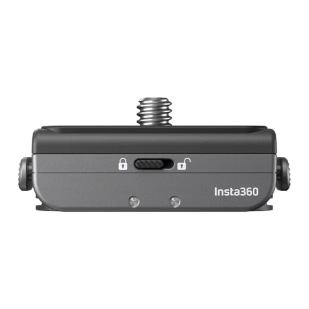 Insta360 Magnetic Quick Release Mount for Action Camera with 1/4" Threaded Hole and Fold-Out 2-Prong Mount CINSAAVH