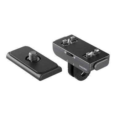 Insta360 Magnetic Quick Release Mount for Action Camera with 1/4" Threaded Hole and Fold-Out 2-Prong Mount CINSAAVH