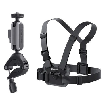 Insta360 Bike Kit for Action Camera with Bicycle Handlebar Mount and Chest Strap CINSAAVN