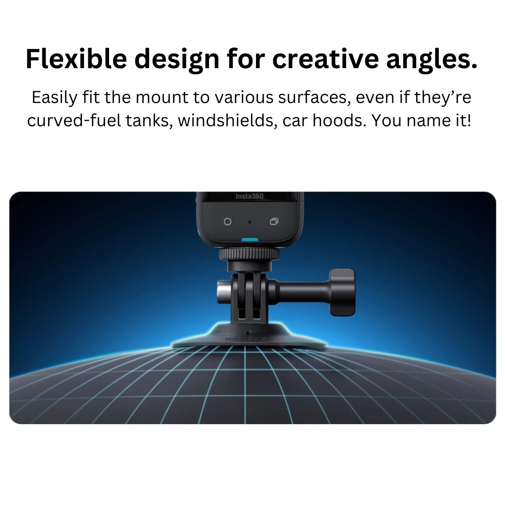Insta360 Flexible Adhesive Mount for Action Camera (2-Pack) with 1/4" Mount Adapters CINSAAVW