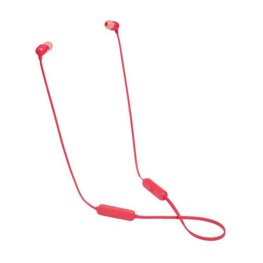 JBL Tune 115BT In-Ear Bluetooth Earphones with In-Line Volume and Audio Remote Controls, Built-In Microphone, and Up to 8 Hours of Playtime - Coral, Gray, Teal