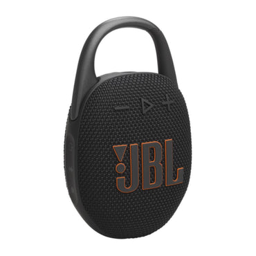 JBL CLIP 5 Ultra Portable IP67 Waterproof Bluetooth Speaker with Up to 15Hrs Battery Life with Playtime Boost Mode, Supports Multi-Speaker Connection via Auracast App - Black, Black-Orange, Blue, Pink, Purple, Red, Sand, Squad, White
