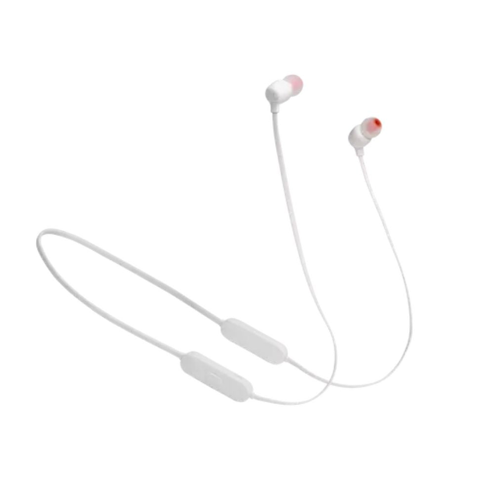 JBL Tune 125BT In-Ear Bluetooth Earphones with In-Line Volume and Audio Remote Controls, Built-In Microphone, and Up to 16 Hours of Playtime - Black, Gray, Mint, Red, White