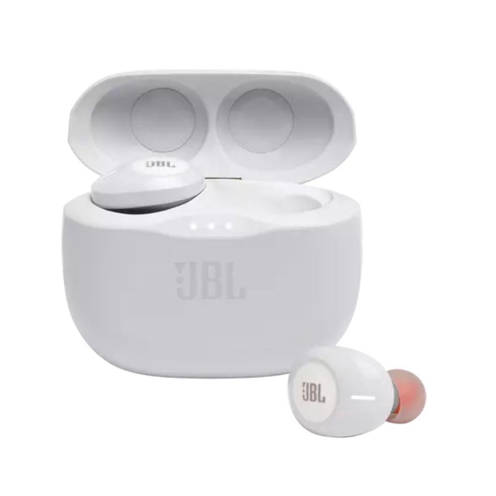 JBL Tune 125TWS True Wireless Bluetooth Earbuds with Up to 32 Hours of Total Playtime - Black, Green, White