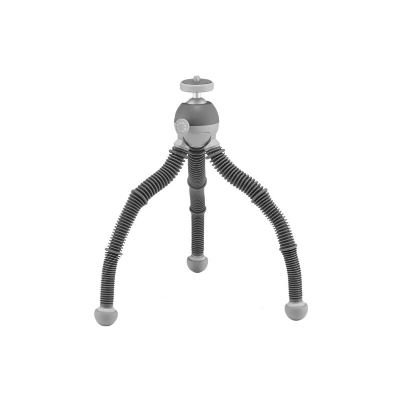 Joby 1731 PodZilla Medium Flexible Mobile Tripod Kit with 6.7-8.8cm Mobile Phone Clamp, 1kg Max. Payload, and 23cm Max. Height for Camera Photography
