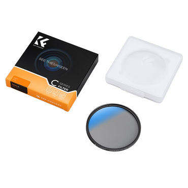 K&F Concept Classic Series Slim MC Multi-Coated CPL Circular Polarizer Linear Anti-Fungus Blue Coated Japan Optics Lens Filter for Camera DSLR Mirrorless 37mm 40.5mm 43mm 46mm 49mm 52mm 55mm 58mm 62mm 67mm 72mm 77mm 82mm