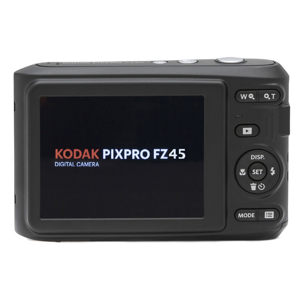 KODAK FZ45 Friendly Zoom PIXPRO Compact Digital Camera with 4x Optical Zoom, 16MP CMOS Sensor, Full HD Video, 27mm Wide Angle Lens, 2.7" LCD Display, Double A Battery Powered Kodak Digital Cameras