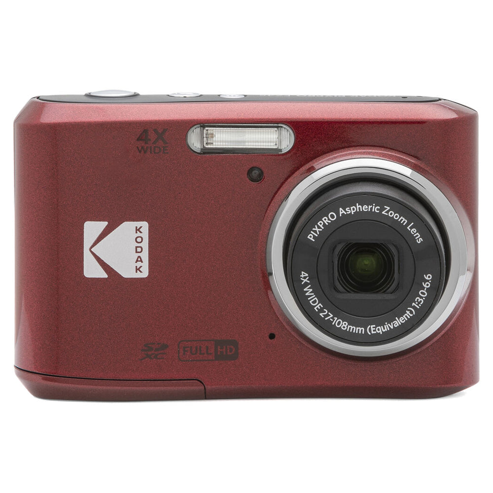KODAK FZ45 Friendly Zoom PIXPRO Compact Digital Camera with 4x Optical Zoom, 16MP CMOS Sensor, Full HD Video, 27mm Wide Angle Lens, 2.7" LCD Display, Double A Battery Powered  Kodak Digital Cameras