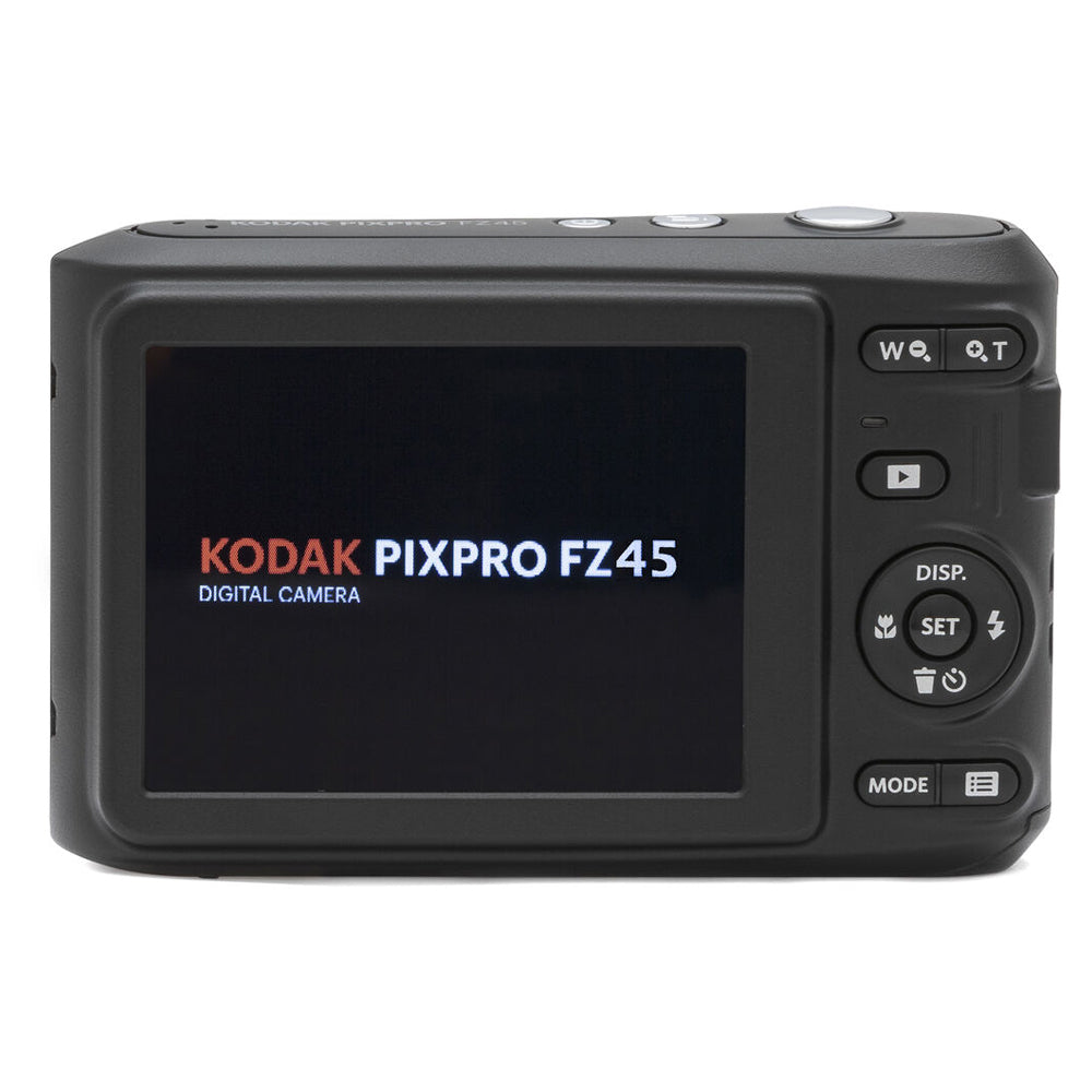 KODAK FZ45 Friendly Zoom PIXPRO Compact Digital Camera with 4x Optical Zoom, 16MP CMOS Sensor, Full HD Video, 27mm Wide Angle Lens, 2.7" LCD Display, Double A Battery Powered Kodak Digital Cameras