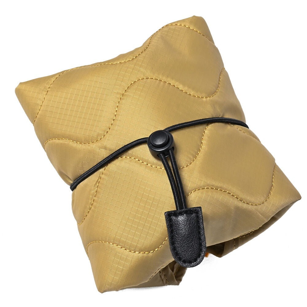 KODAK Camera and Lens Protective Cloth (L, M) Large, Medium Padded Polyester Water Repellent Fabric Wrap Hook-and-Loop Secure Fasteners and Elastic Cord | Light Gray, Khaki