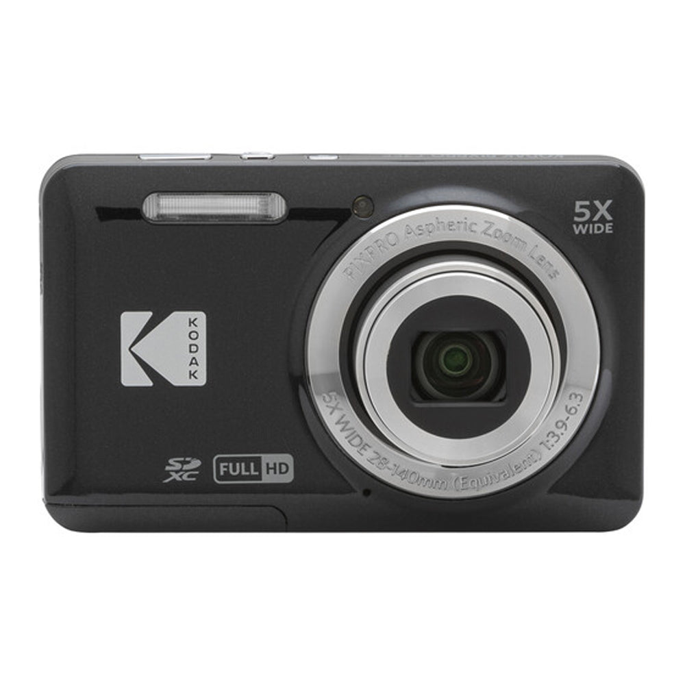 KODAK PIXPRO C1 & FZ55 Compact Digital Cameras with 13MP/16MP CMOS Sensors, Up to 5x Optical Zoom & 28mm Wide Angle Lens, Full HD Video, Rechargeable Li-Ion Battery