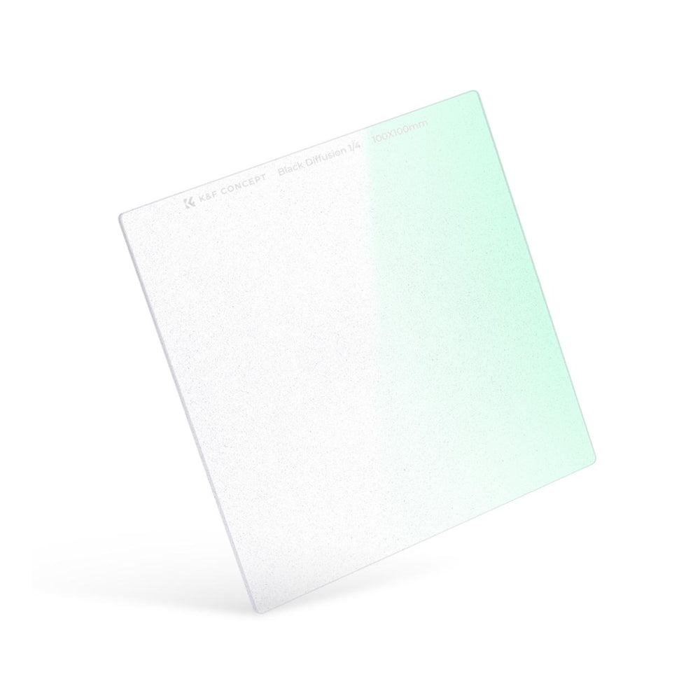 K&F Concept Nano-X Series 100x100mm Square Black Mist Effect Diffusion Lens Filter with Multi-Coated Optical Glass and Leather Carrying Case for Mirrorless and DSLR Camera Photography