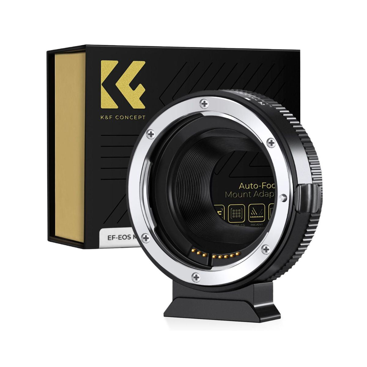 K&F Concept EF-EOS M High-Speed Auto Focus Adapter for Canon EF