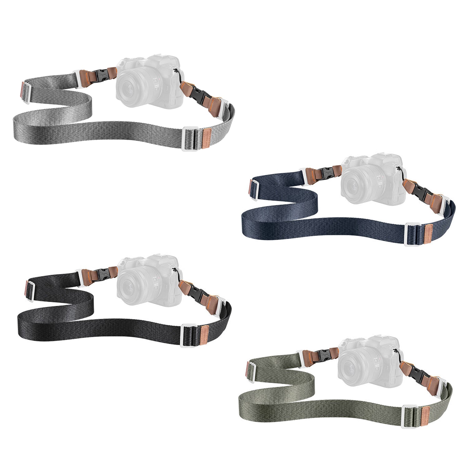 3-in-1 Camera Strap With Quick Release - Adjustable Neck Shoulder Strap For DSLR Cameras