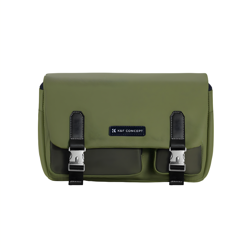 K&F Concept 10L Urban Wander Camera Shoulder/Sling Bag-Classic Color with Water-Resistant Leather