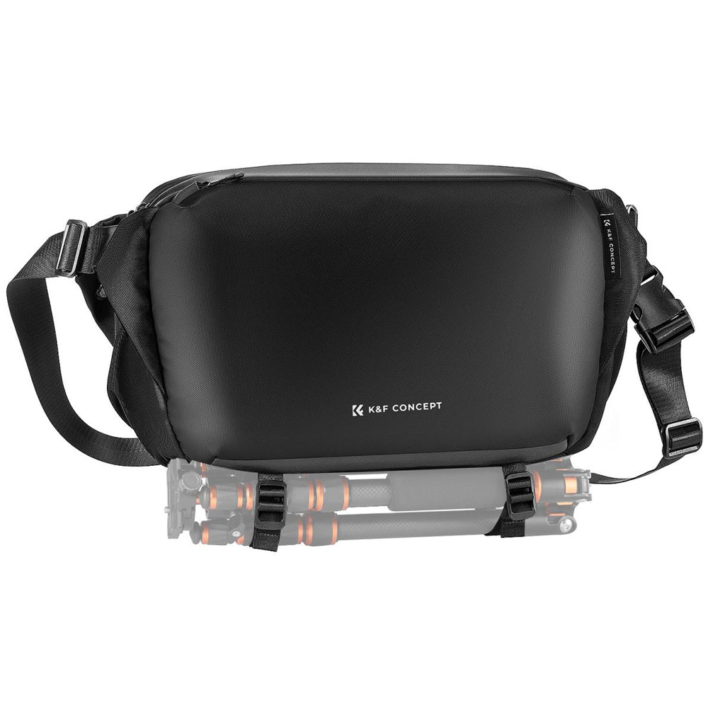 K&F Concept Alpha 12L/10L/4L Camera Shoulder Crossbody Sling Bag for Travel & Photography with Tripod Holder & Enough Storage for Cameras, Lenses, Drones, Smartphones, Tablets & Accessories - Sony FUJIFILM Canon Nikon Panasonic Lumix DJI