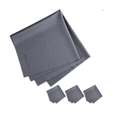 K&F Concept 4-pcs Pack 40X40cm Microfiber Cleaning Dry Cloth for Camera Lens, Optical Glass, Display Monitor, Light Panel, Electronics, Photography | SKU-1690