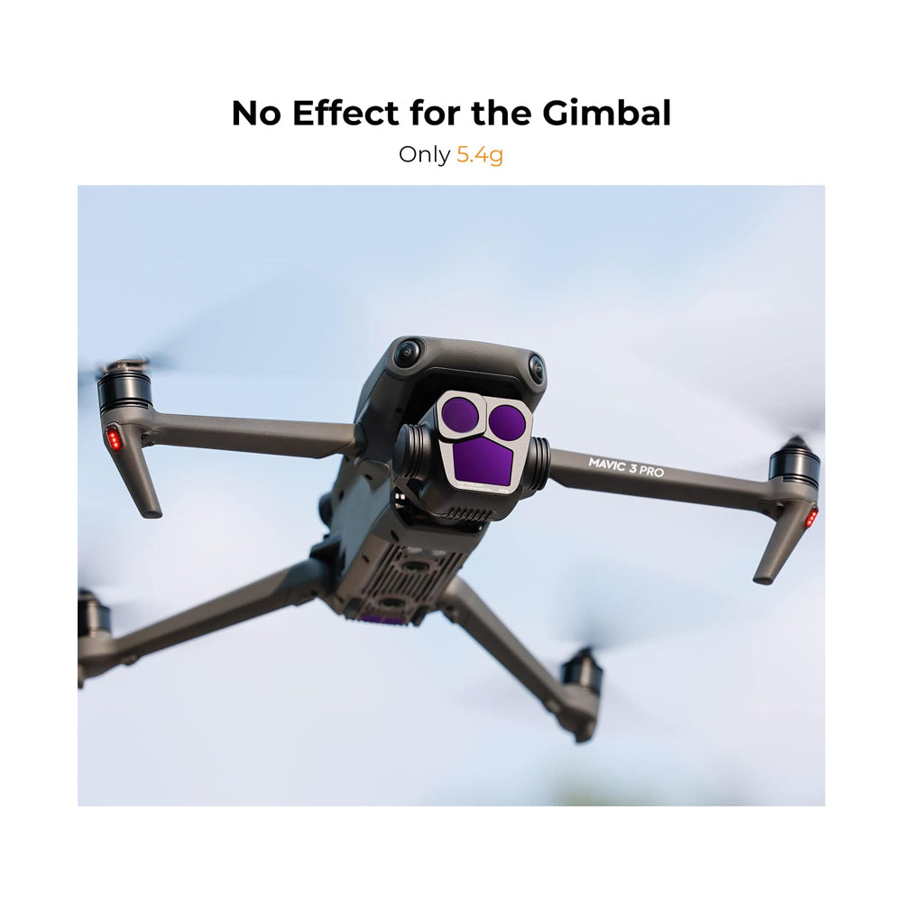 K&F Concept Nano-X Series DJI Mavic 3 Pro Neutral Density + Polarizing (CPL + ND8 + ND16) Optical Lens Filter Waterproof UHD MRC 28-Layer Nano-Coated | Aerial Drone Lens Filter