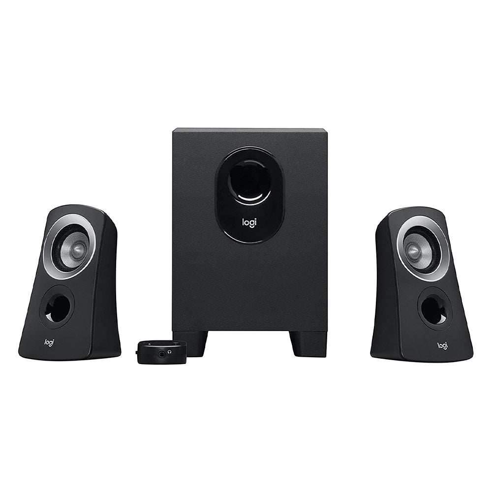 Logitech Z313 25W Speakers with Subwoofer, Volume and Headset Controls Using Wired Control Pod