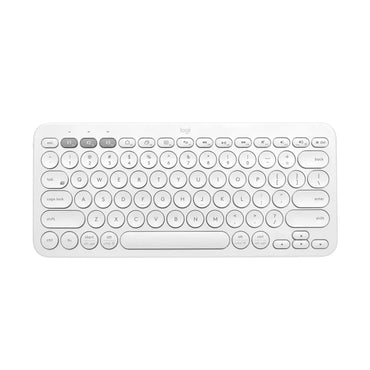 Logitech K380 Multi-Device Bluetooth 3.0 Keyboard Silent Low-Profile TKL Keys, for Windows, Mac OS, Chrome OS, Android, iOS, iPad, iPhone, Apple TV, w/ FLOW Cross-Computer Control and Easy-Switch up to 3 Devices | Black Blue Pink Red White Pal
