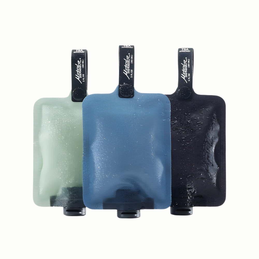 Matador FlatPak 100ML Toiletry Bottle - 3 PACK