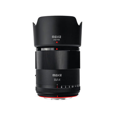 Meike 55mm f/1.4 FUJIFILM X-mount APS-C Standard Autofocus Prime Lens for X-T5 / X-T4 / X-S20 / X-S10 / X-T50 / X-T30 II / X-T200 / X-E4 / X100VI / X100V Mirrorless Cameras with USB Interface Port and 52mm Filter Thread