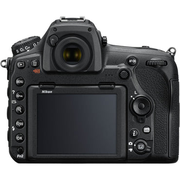 Nikon D850 DSLR Camera with 45.7 Megapixel FX Full Frame Format Sensor, 4K 30 FPS Video Recording, and Face Priority 3D Automatic Focus Tracking - Body Only