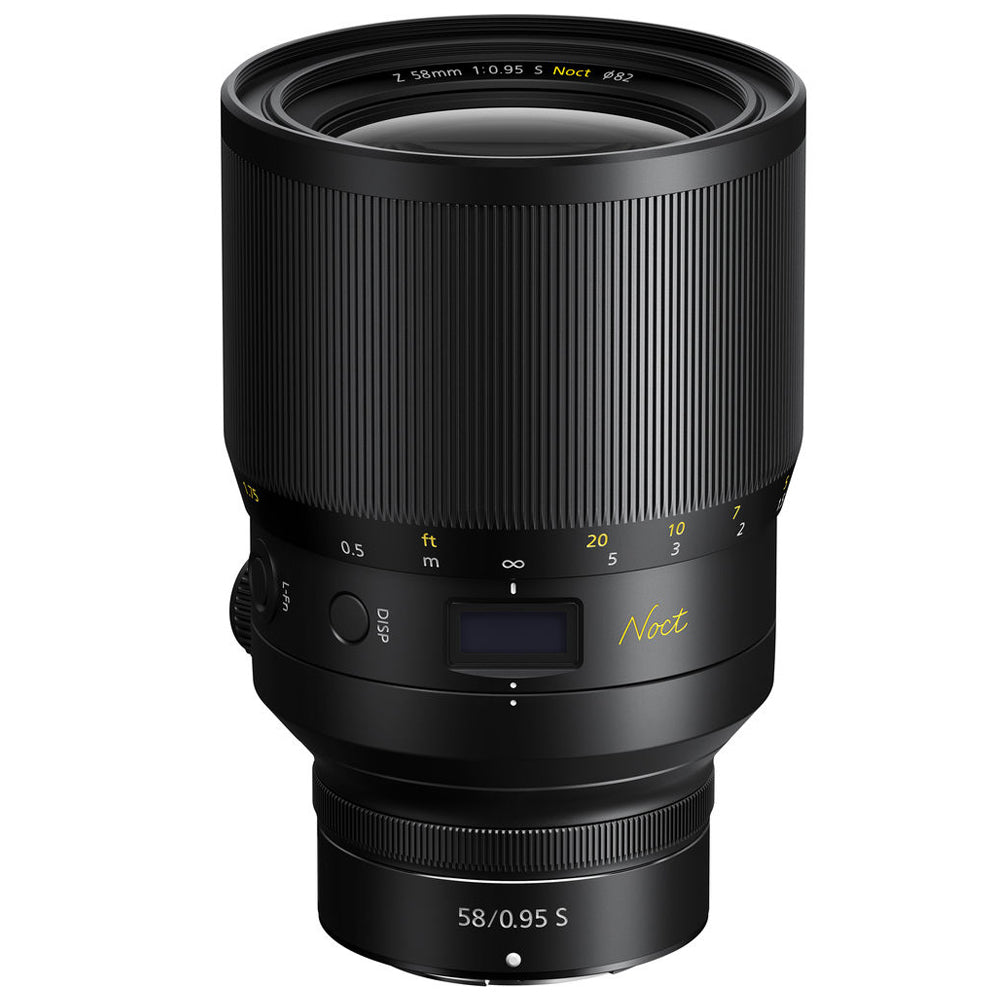Nikon NIKKOR Z Series 58mm f/0.95 Noct MF S FX Full Frame Standard Prime Lens for Z-Mount Mirrorless Camera