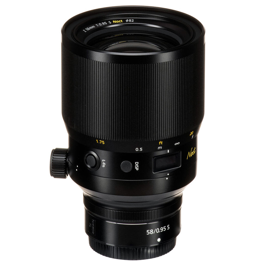 Nikon NIKKOR Z Series 58mm f/0.95 Noct MF S FX Full Frame Standard Prime Lens for Z-Mount Mirrorless Camera