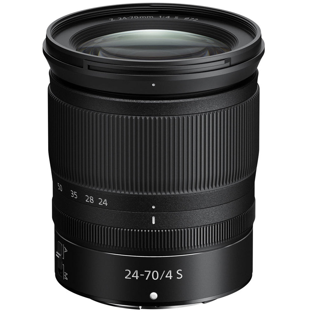 Nikon NIKKOR Z Series 24-70mm f/4 AF S FX Full Frame Wide Angle Zoom Lens for Z-Mount Mirrorless Camera