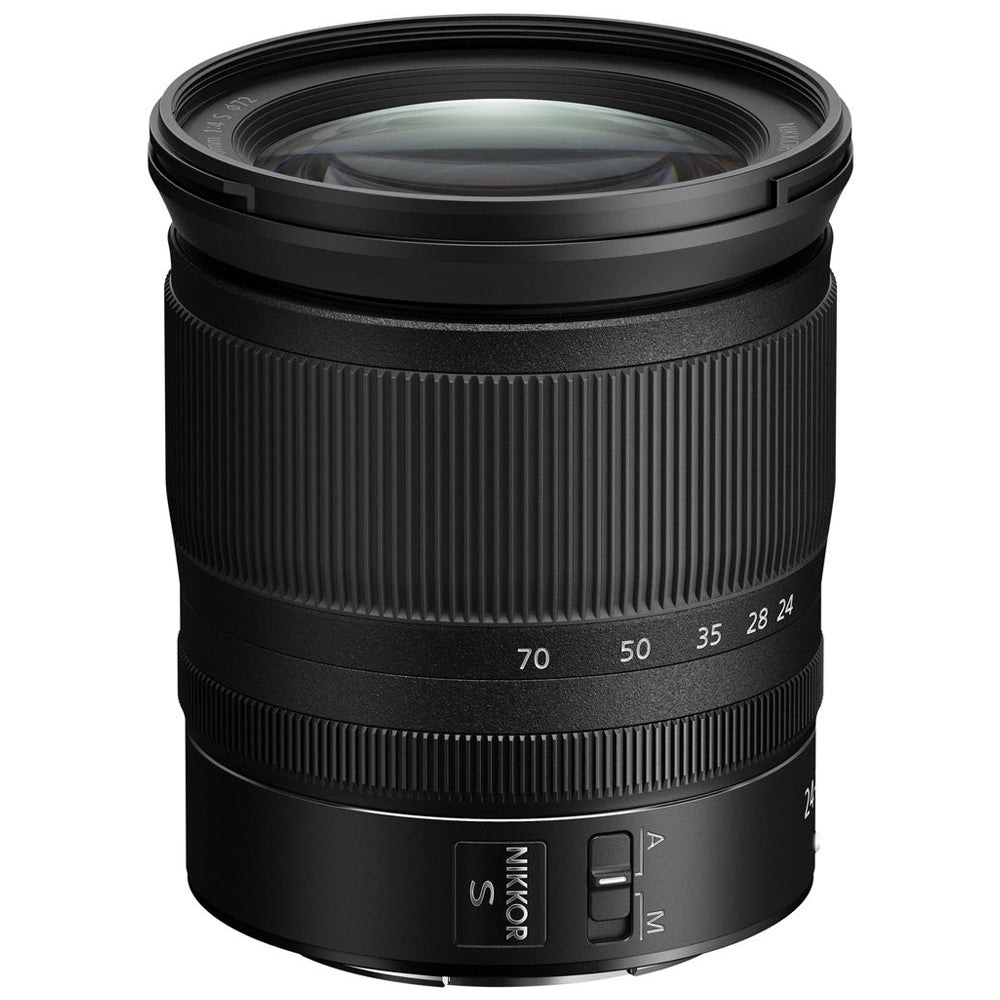 Nikon NIKKOR Z Series 24-70mm f/4 AF S FX Full Frame Wide Angle Zoom Lens for Z-Mount Mirrorless Camera