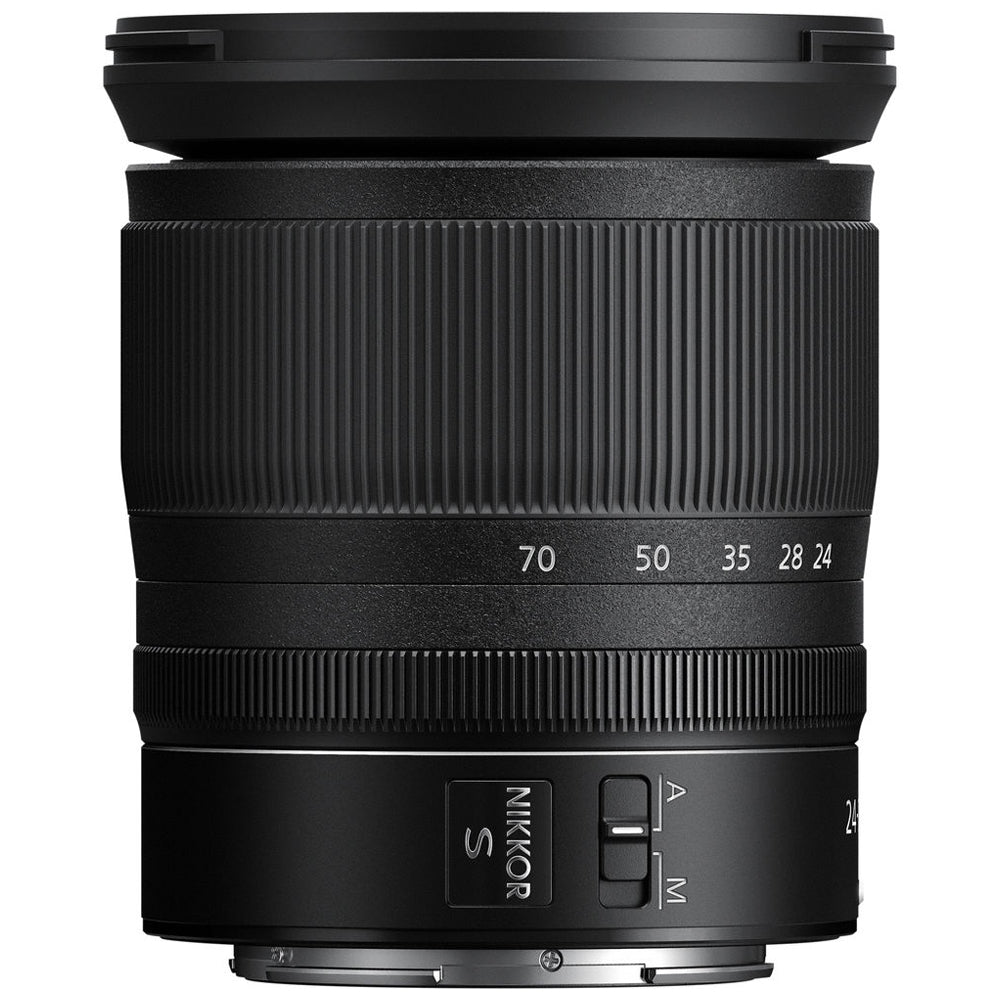Nikon NIKKOR Z Series 24-70mm f/4 AF S FX Full Frame Wide Angle Zoom Lens for Z-Mount Mirrorless Camera