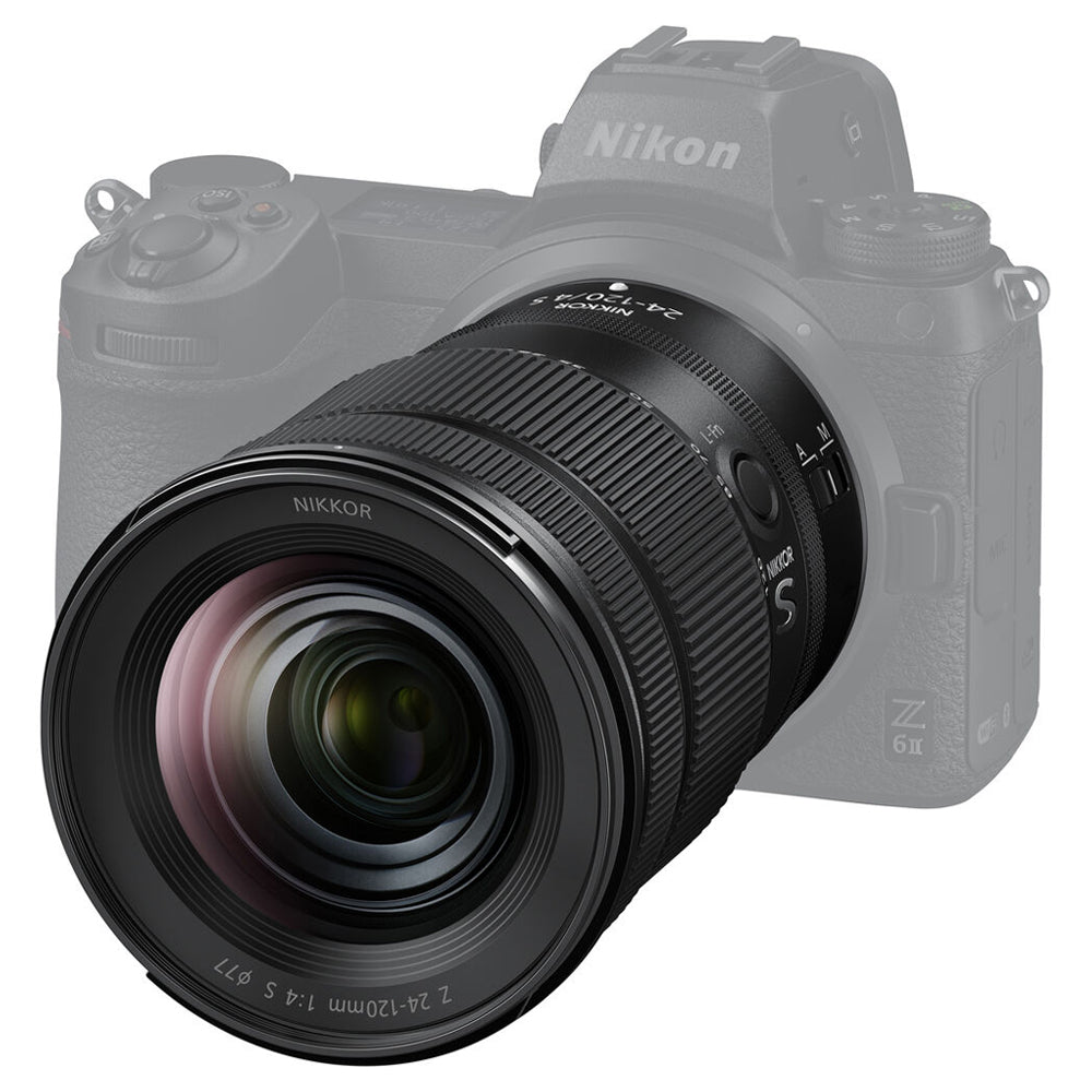 Nikon NIKKOR Z Series 24-120mm f/4 AF S FX Full Frame Telephoto Zoom Lens for Z-Mount Mirrorless Camera