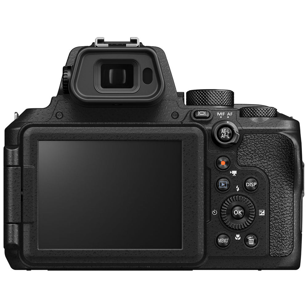 Nikon COOLPIX P950 Compact Digital Camera with Integrated NIKKOR 83x Optical Zoom 24-2000mm f/2.8-6.5 Lens with Vari-Angle LCD Monitor, 4K 30fps UHD Video Recording, 16MP 3" BSI CMOS Sensor, EXPEED Image Processor. Wi-Fi and Bluetooth