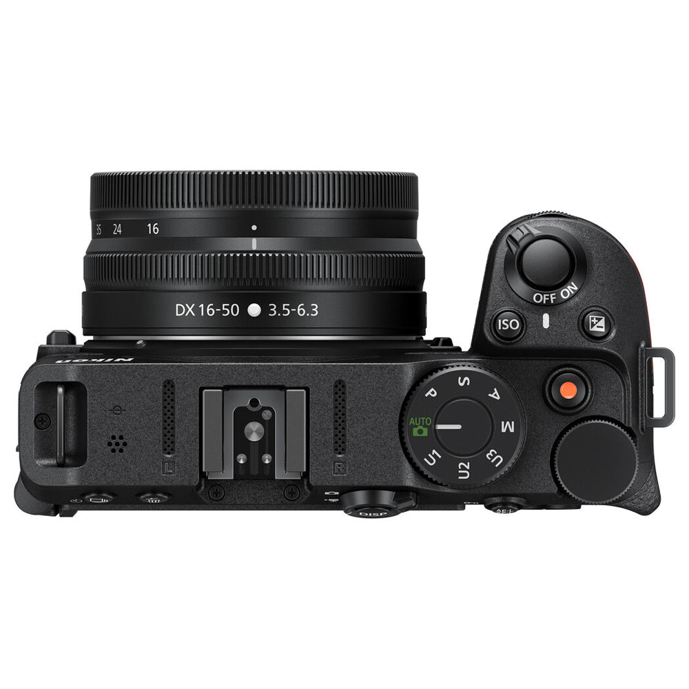 Nikon Z Series Z30 Mirrorless Vlogging Camera with 20.9 Megapixel DX APS-C Format Sensor, 4K 30fps Video Recording and Streaming, and Eye and Face Detection Hybrid Autofocus - Kits Available