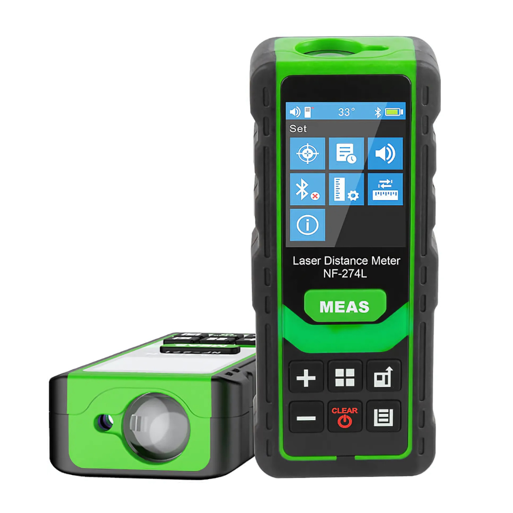 Noyafa Laser Distance Meter 70M / 80M Max Measurement Range, Multiple Measure Modes, Up to 50 Data Storage Set Units, and Backlit LCD Display Screen for Home Improvement and Industrial Tools | NF-271 NF-273L NF-274L