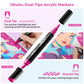 Ohuhu Kakaako Series Water-Based 30 Unique Bright Colors Dual Tipped Acrylic Pen, Waterproof and Sunproof for Sketch, Coloring and Illustration for Kids and Adults - Fine & Round Tip | Y30-80601-08