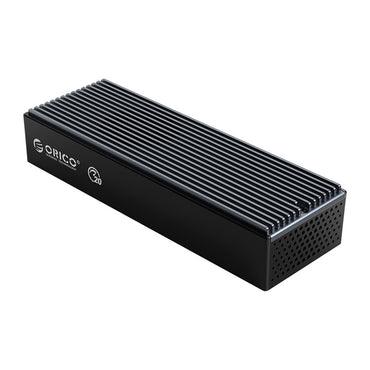 ORICO M.2 NVMe SSD to USB 3.2 Gen 2 Type-C Aluminum Solid State Drive Enclosure with 20Gbps Speed, 8TB Supported Capacity, Built-in Cooling Fan, and Support for Windows, macOS, and Linux for PCs, Desktop Computers, and Laptops