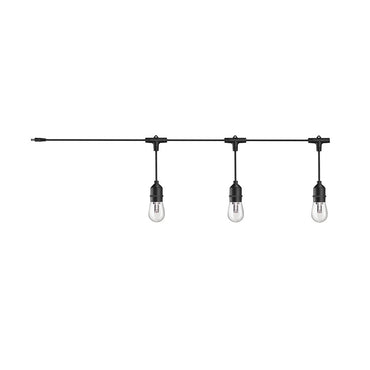 ORICO LED Outdoor & Indoor Hanging String Lights with S15 2W Bulbs E26 for Camping, Home Exterior & Interior Lighting