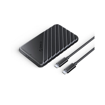 ORICO (2-Pack) 6Gbps 2.5 Inch HDD / SSD SATA 3.0 to USB 3.1 Gen1 Type C Hard Drive Enclosure Case with 6TB Maximum Disk Storage Capacity for Windows MacOS Linux Computer PC Laptop MacBook iMac - USB-C to USB-C | 25PW1C-C3-2