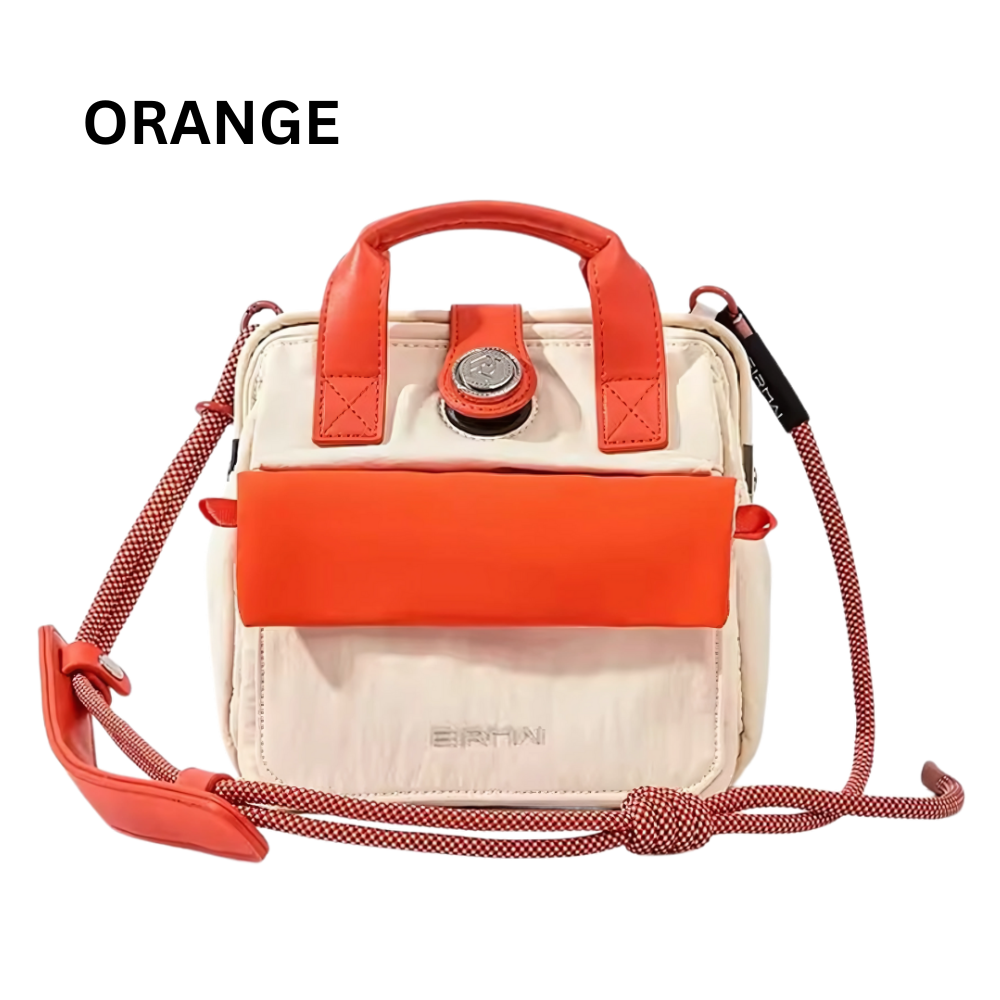 Eirmai 4.5L Skylark Camera Bag Milk Box for Vacation Travel Storage Photography with Lightweight & Multi-Functional Detachable Micro Bag, Splashproof Water Repellent Fabric | M1S | Yellow | Olive Green | Purple | Orange