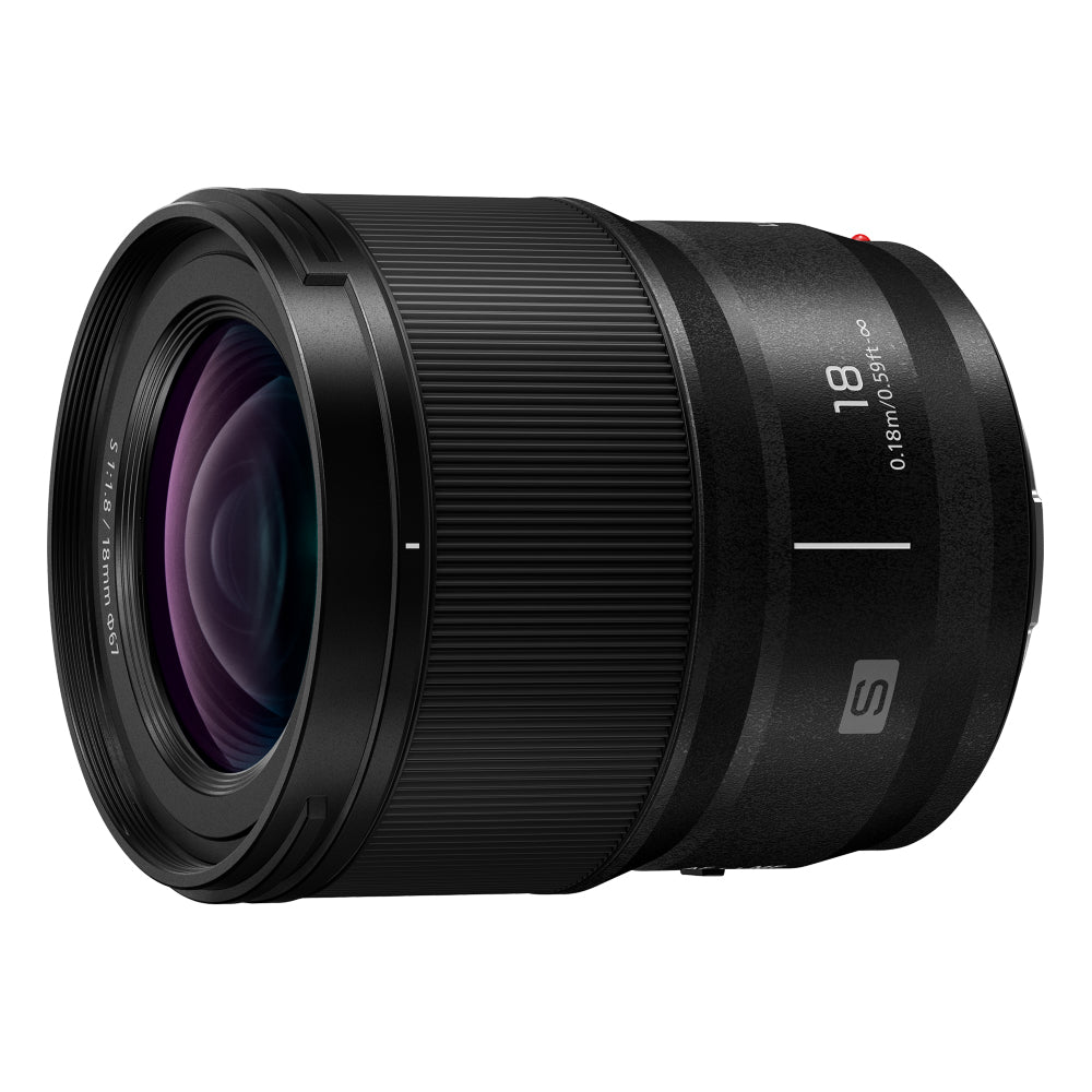 Panasonic Lumix S 18mm f/1.8 (L-Mount) Ultra-Wide Angle Full-Frame Mirrorless Camera Prime Lens