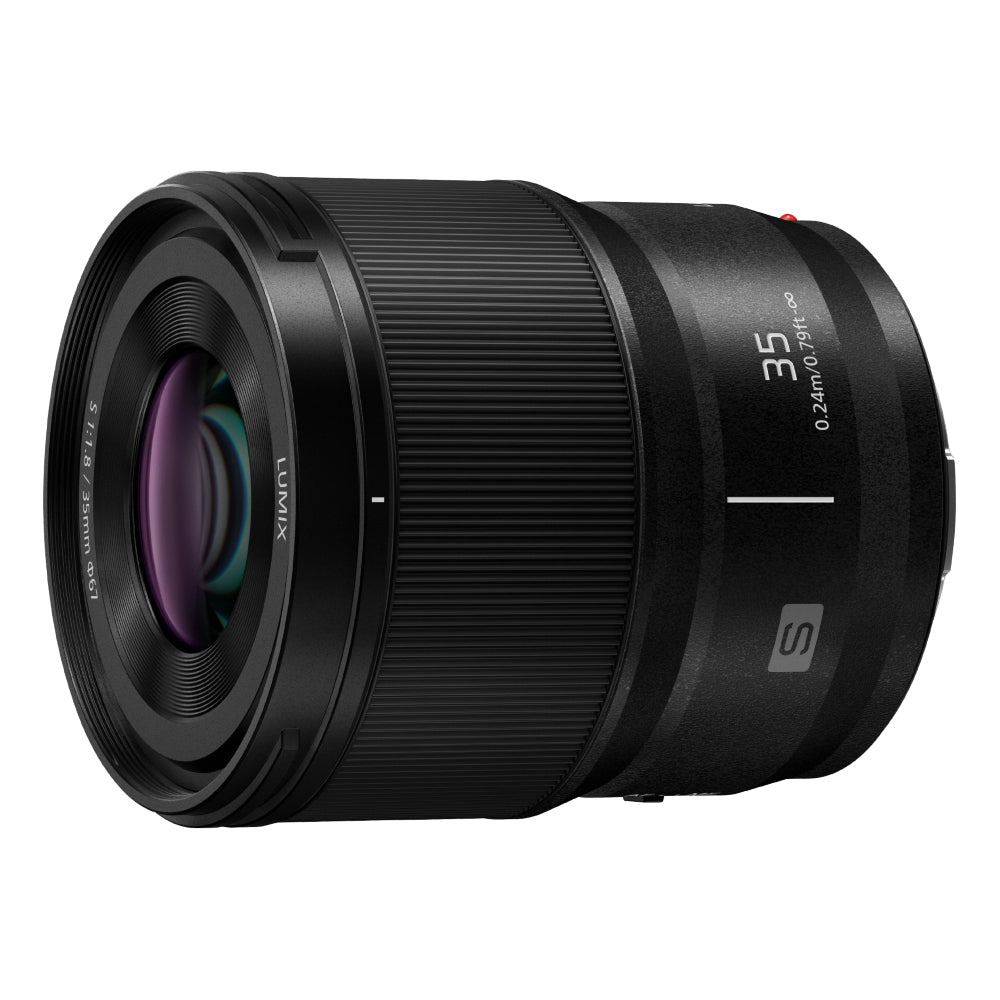Panasonic Lumix S 35mm f/1.8 (L-Mount) Standard Full-Frame Mirrorless Camera Prime Lens