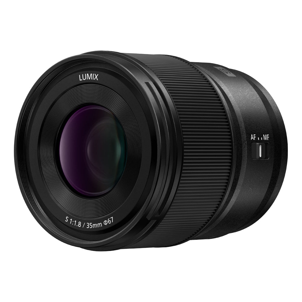 Panasonic Lumix S 35mm f/1.8 (L-Mount) Standard Full-Frame Mirrorless Camera Prime Lens