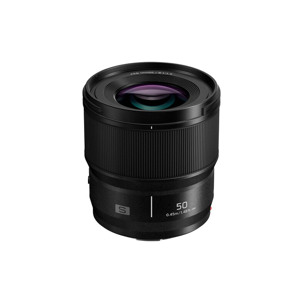 Panasonic Lumix S 50mm f/1.8 (L-Mount) Standard Full-Frame Mirrorless Camera Prime Lens